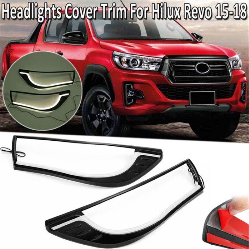 Päivänvalossa Toyota Revo/Toyota Hilux 2015,Headlight cover for Toyota Revo/Toyota Hilux 2015